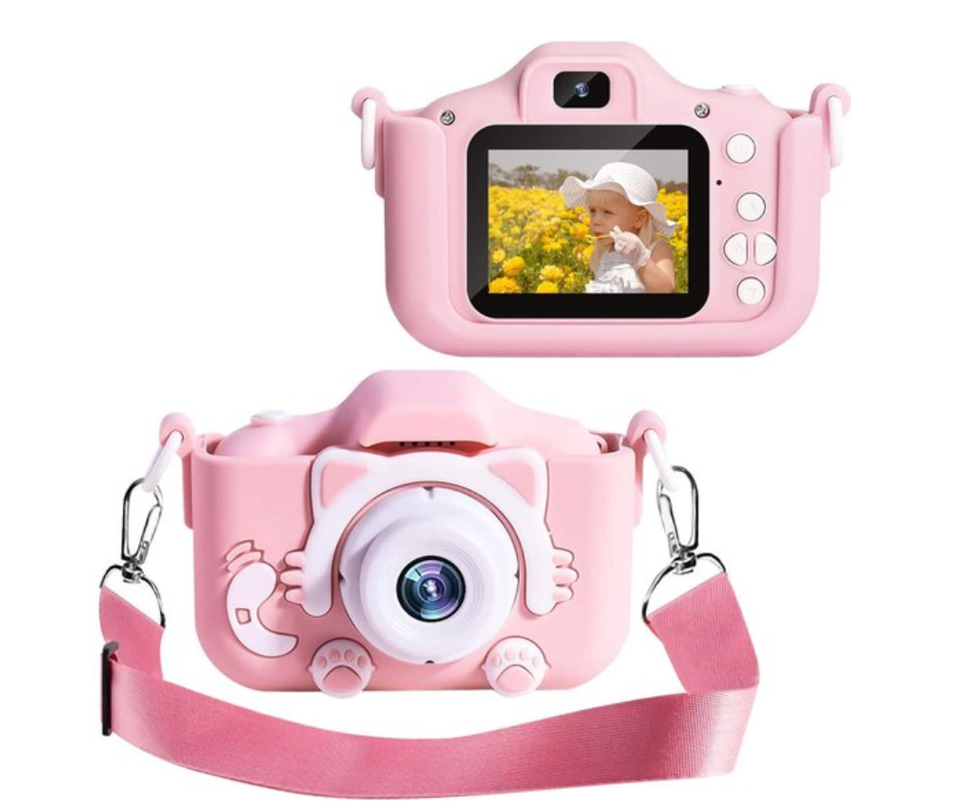 Kinderkamera HappyPic mit HD 1080p & 20MP – stoßfest & mit Spielen