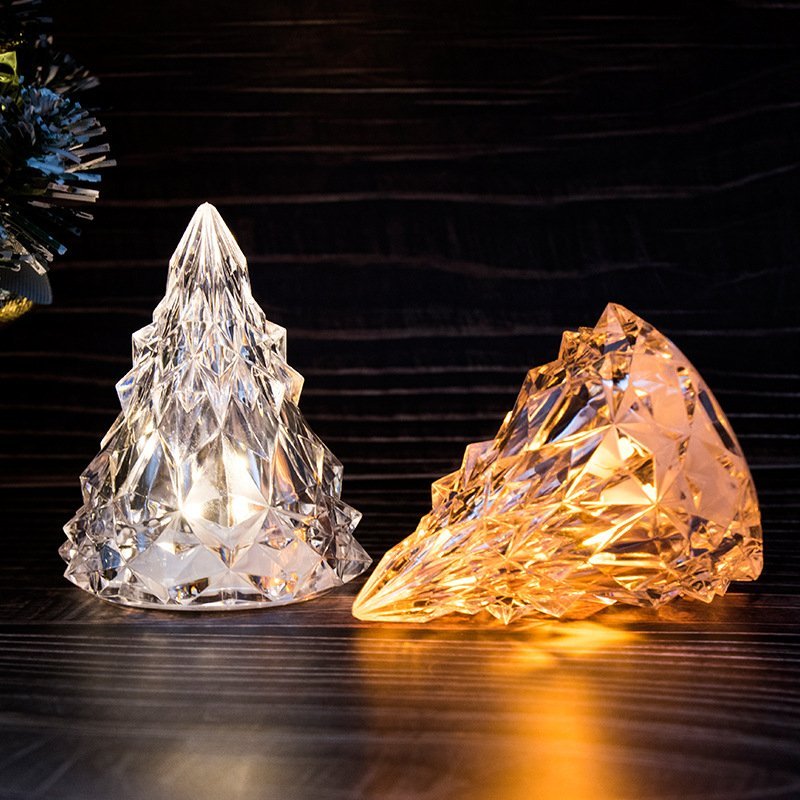 Elegante Lichtdekoration aus Kristall für festliche Wohnakzente