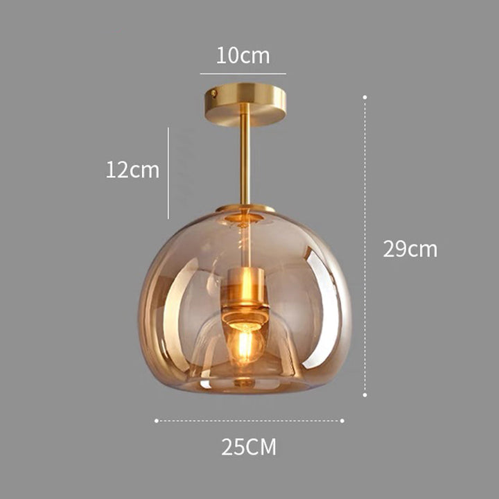 Modern LED ceiling light with elegant design for hallway and bedroom