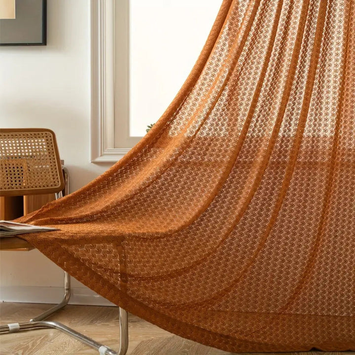 Häkelvorhang Lichtdurchlässig Im Boho Stil