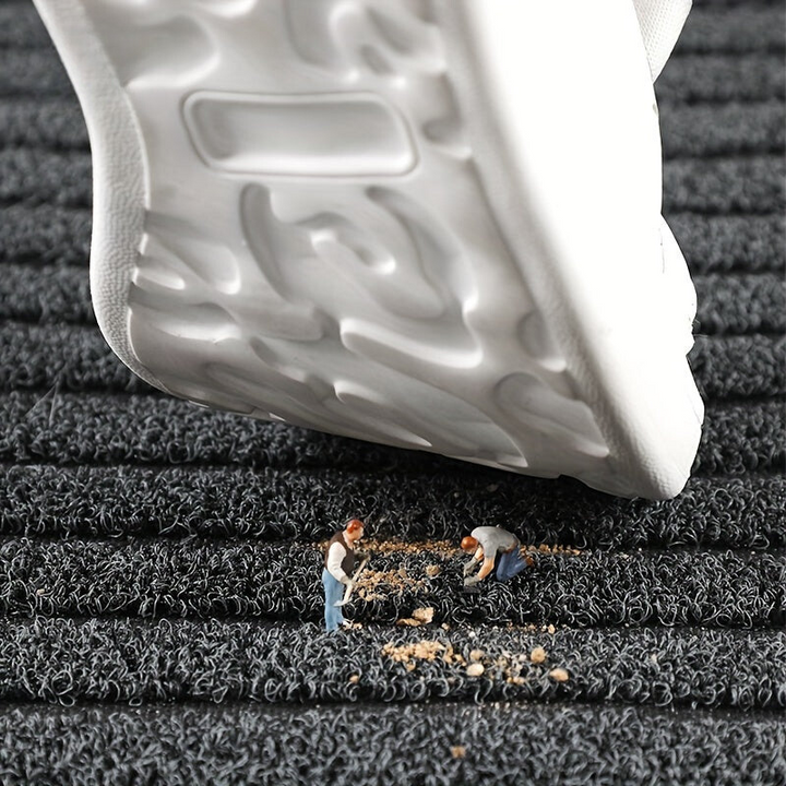 Weatherproof outdoor doormat – Robust dirt-trapping mat for entrance area &amp; patio