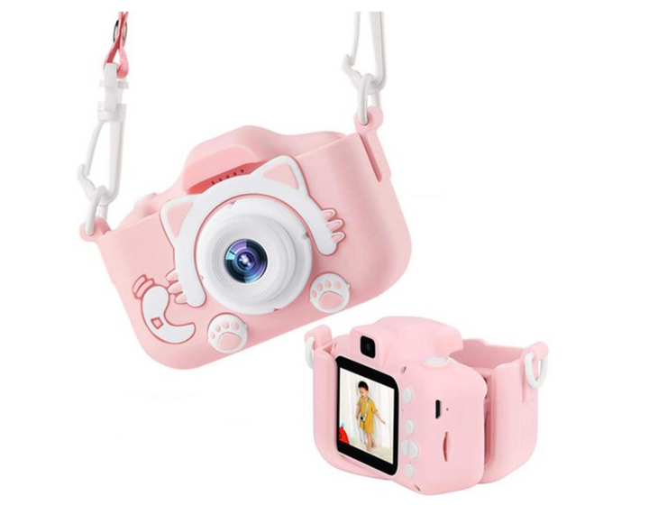 Kinderkamera HappyPic mit HD 1080p & 20MP – stoßfest & mit Spielen