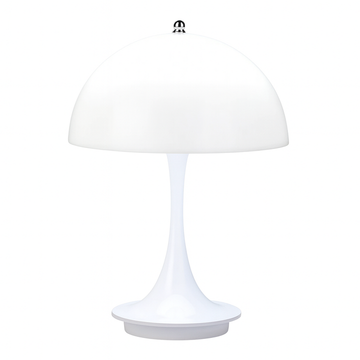 Danish mushroom-shaped table lamp in Nordic style with wireless charging