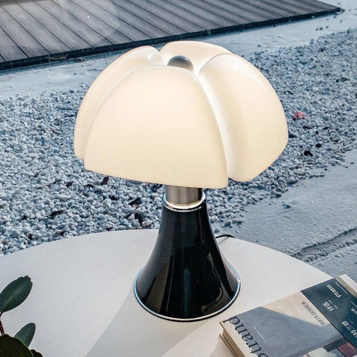 Designer table lamp with adjustable height and dimmable light – Flower