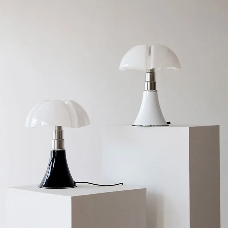Designer table lamp with adjustable height and dimmable light – Flower