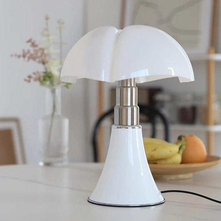 Designer table lamp with adjustable height and dimmable light – Flower
