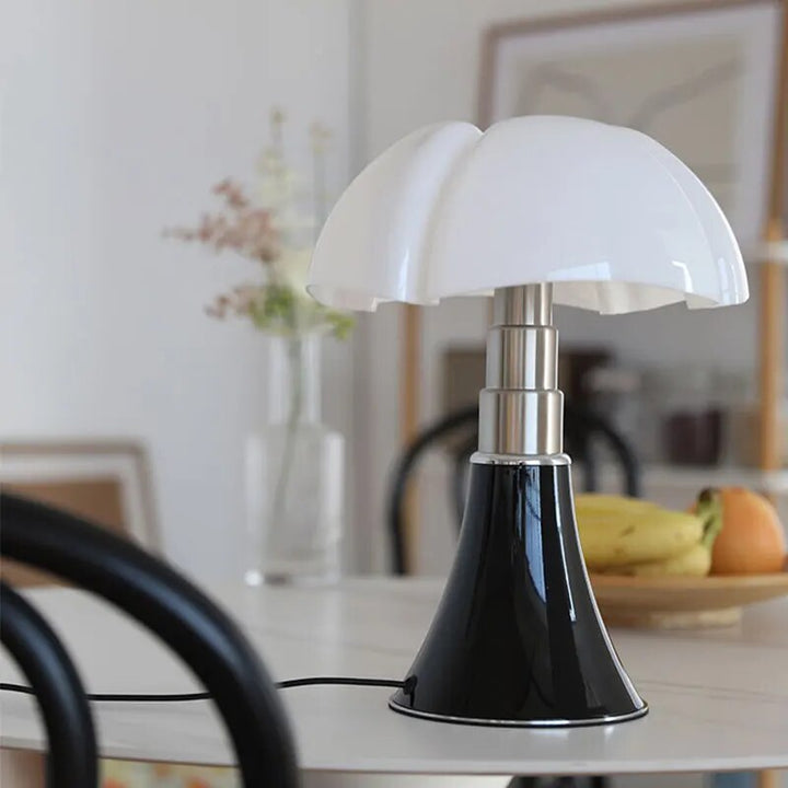 Designer table lamp with adjustable height and dimmable light – Flower