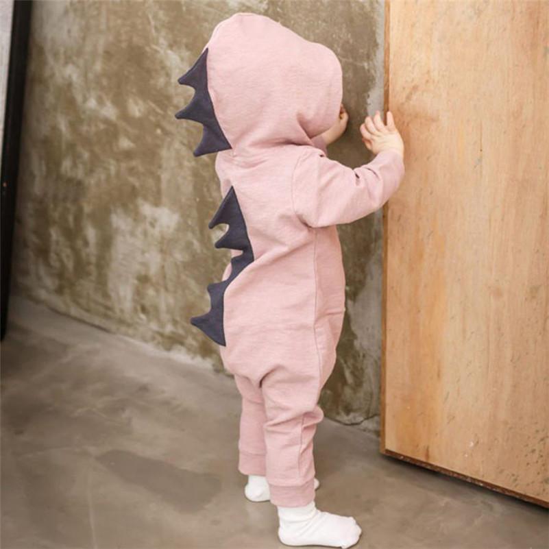 Baby Strampler mit Dinosaurier Design und 3D-Stacheln
