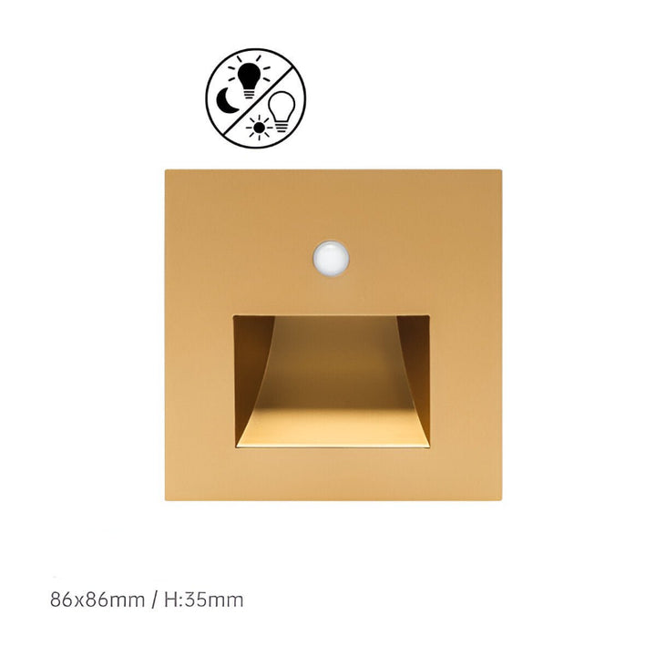 Intelligent LED wall light with motion sensor – Elegant smart home lighting for security &amp; style