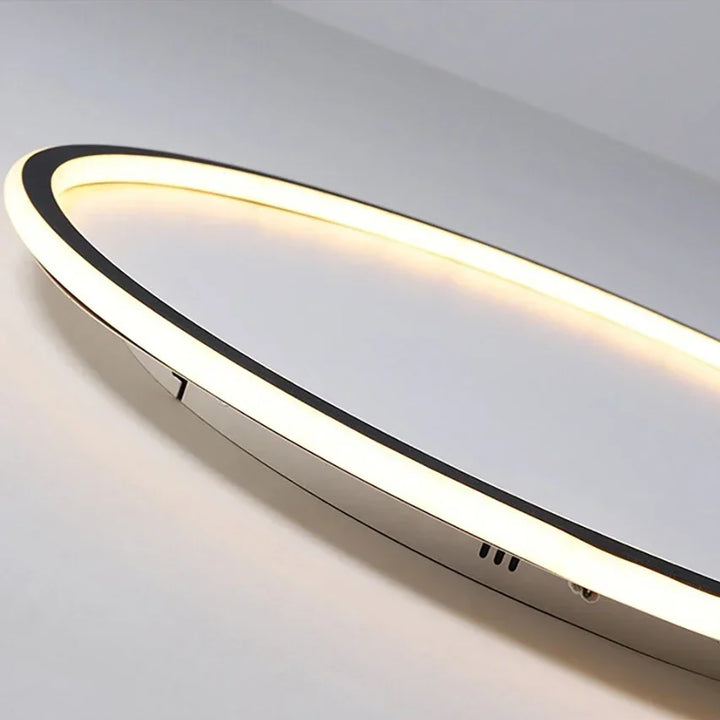 Scandinavian LED ceiling light – Modern, dimmable &amp; stylish for living room, dining room &amp; hallway