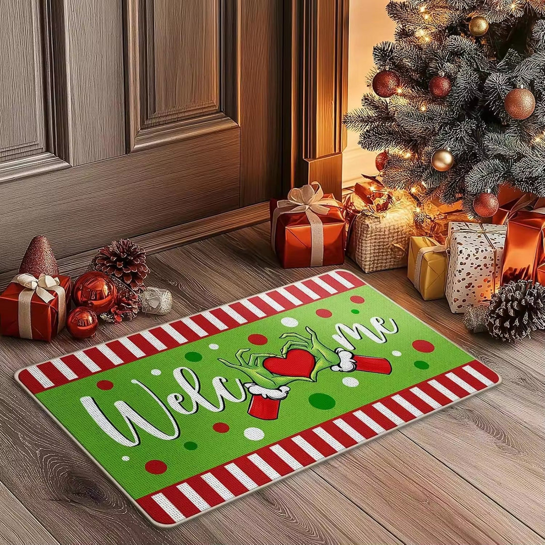 Fußmatte Mit Weihnachtsmotiv