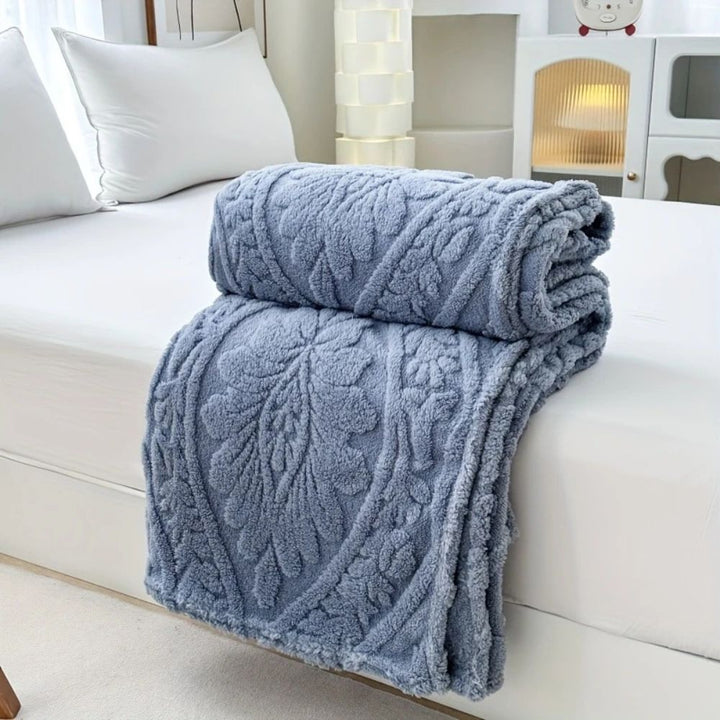 French blanket in classic style for sofa and bed 