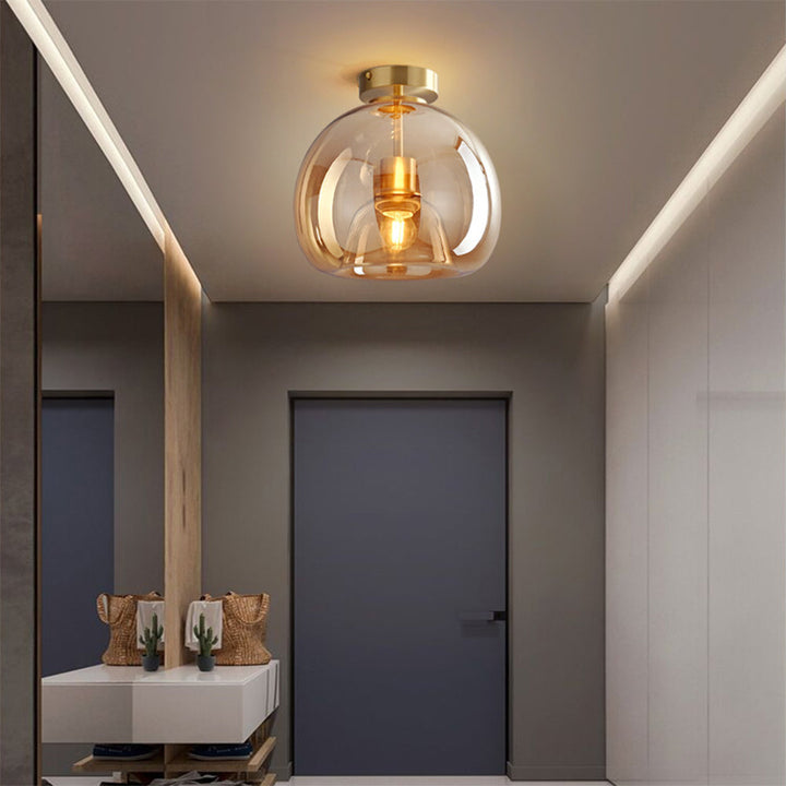 Modern LED ceiling light with elegant design for hallway and bedroom