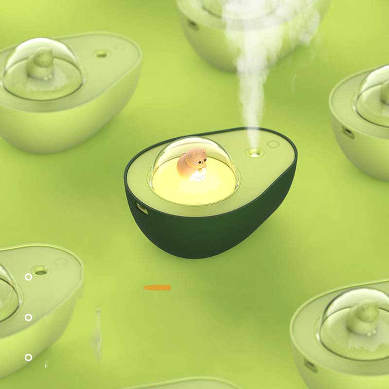 Avocado Aroma Diffuser with Night Light