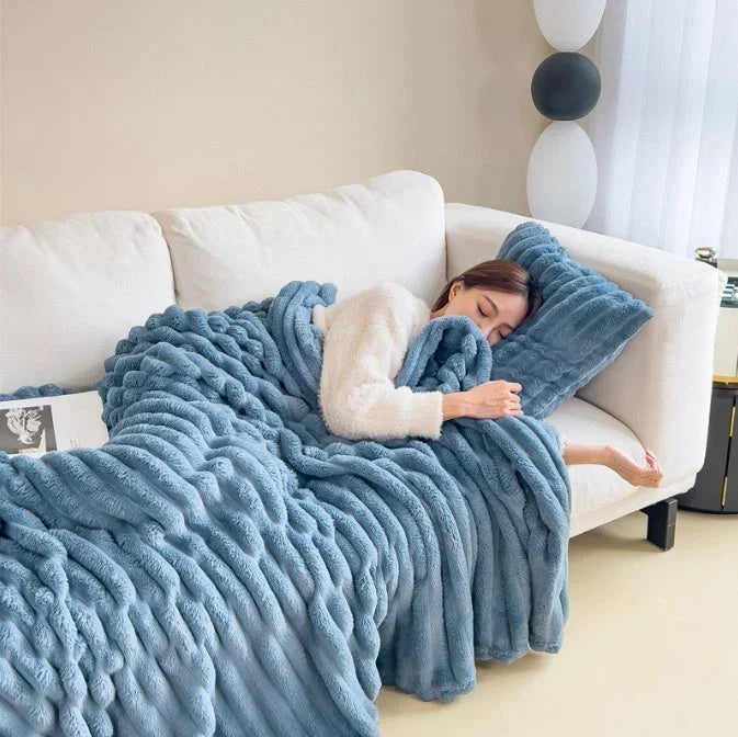 Fleece Kuscheldecke Leicht Und Weich