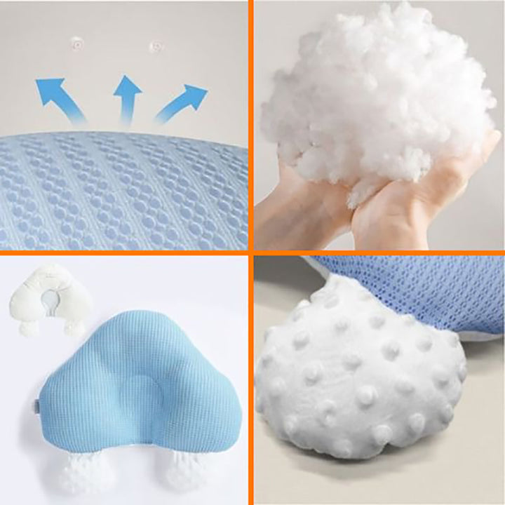 Ergonomisches Baby-Schlafkissen mit verstellbarer Stütze