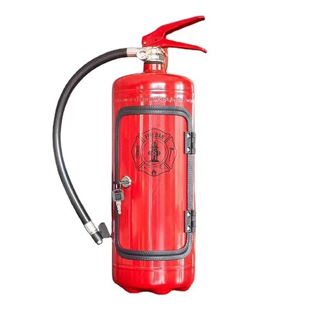 Versteckter Flaschenhalter im Feuerlöscher-Design – originelles Bar-Accessoire