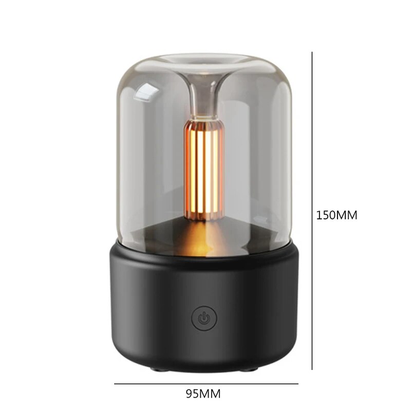2-in-1 Ultraschall Diffuser Und Luftbefeuchter – Kompaktes Design Für Zuhause Und Büro