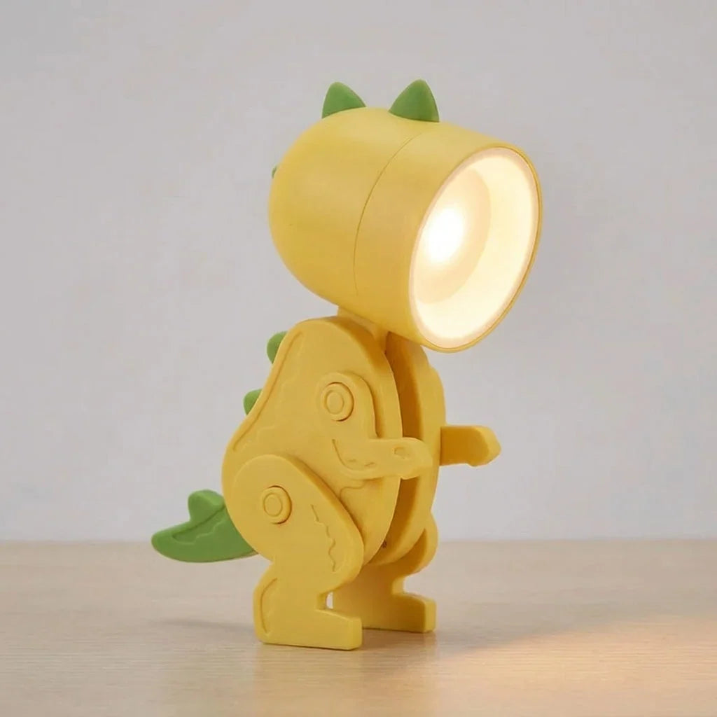 Kinder Schreibtischlampe Dinosaurier Faltbar Mit Klemme