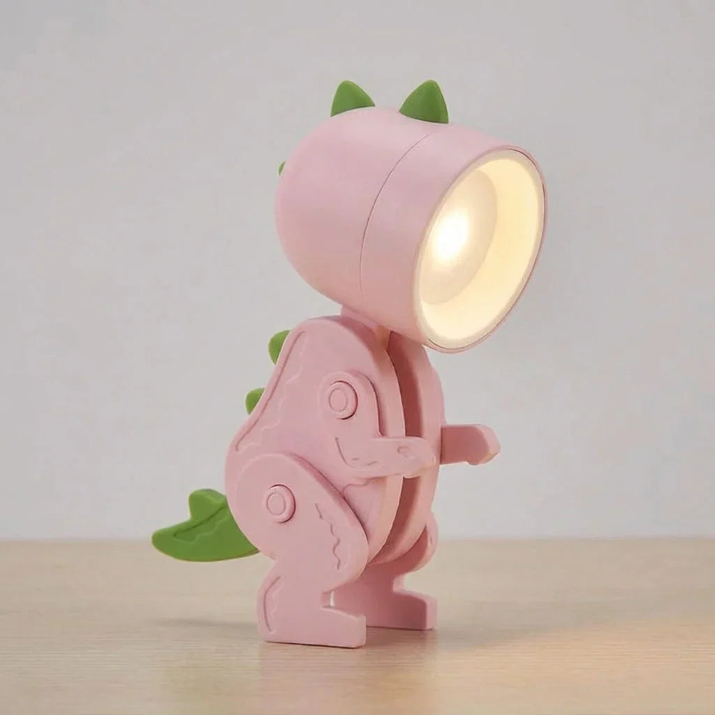 Kinder Schreibtischlampe Dinosaurier Faltbar Mit Klemme