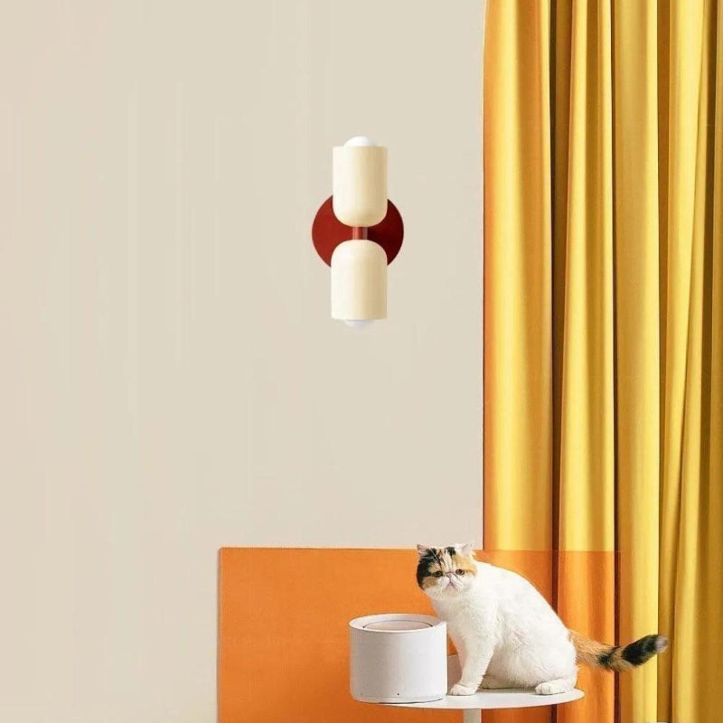 Modern double-headed LED wall light - Versatile wall lighting
