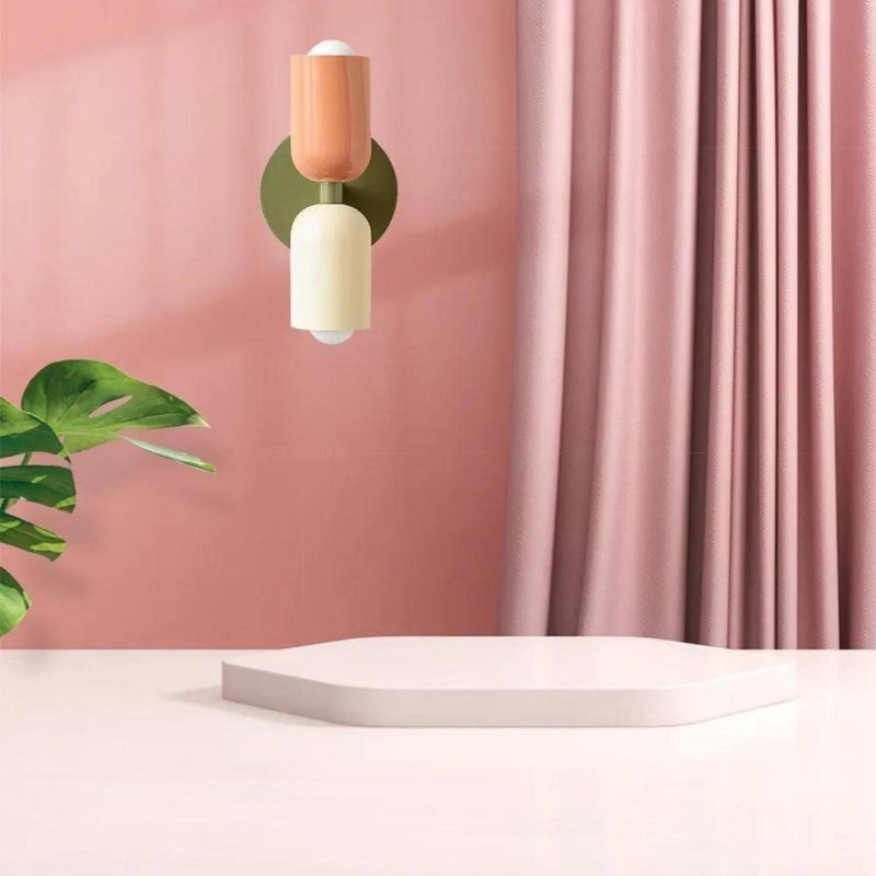 Modern double-headed LED wall light - Versatile wall lighting