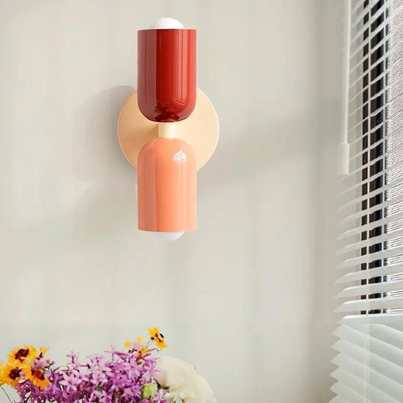 Modern double-headed LED wall light - Versatile wall lighting