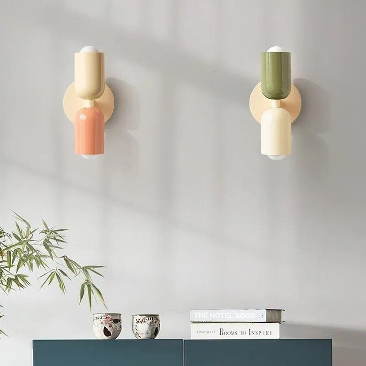 Modern double-headed LED wall light - Versatile wall lighting