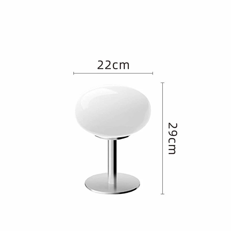 Playful table lamp in a macaron design with warm light for stylish rooms
