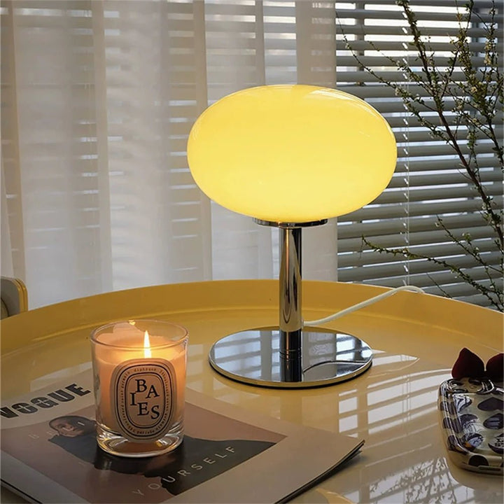 Purezza - Bauhaus Tafellampe - Tischlampe - Weiß - Müller Mode
