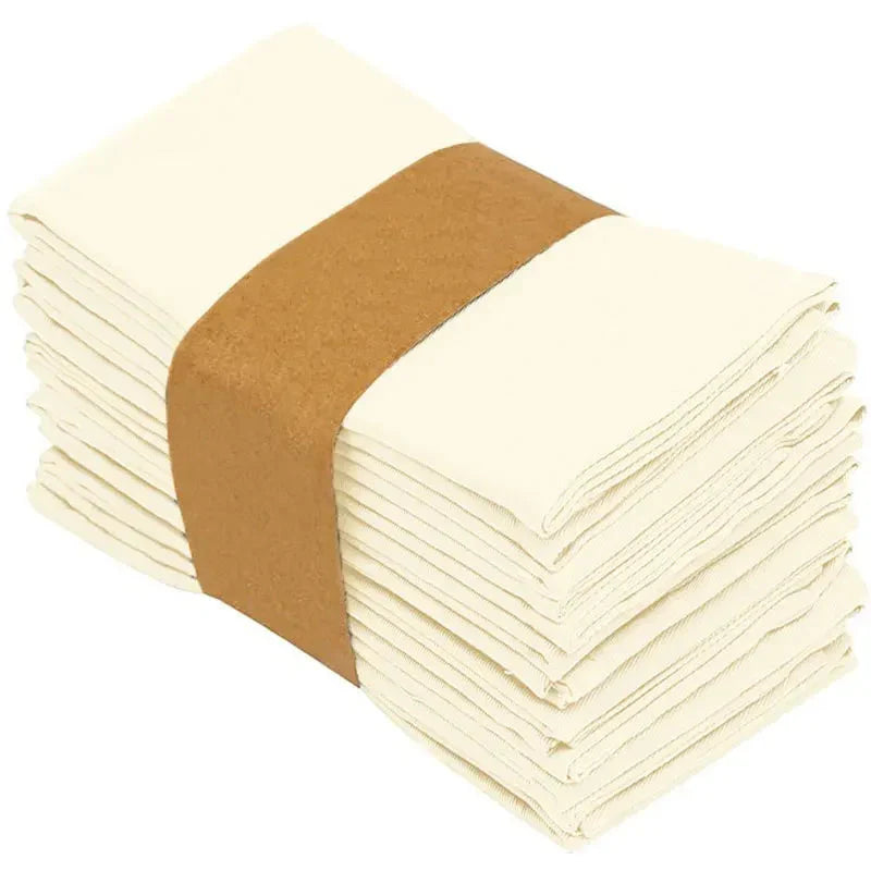 Pflegeleichte Polyester-Serviette für Mahlzeiten und Feste