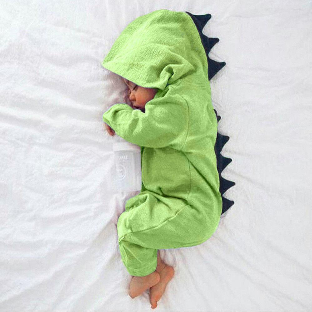 Baby Strampler mit Dinosaurier Design und 3D-Stacheln