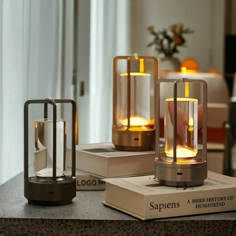LED Tischlampe Kabellos Im Scandi Stil